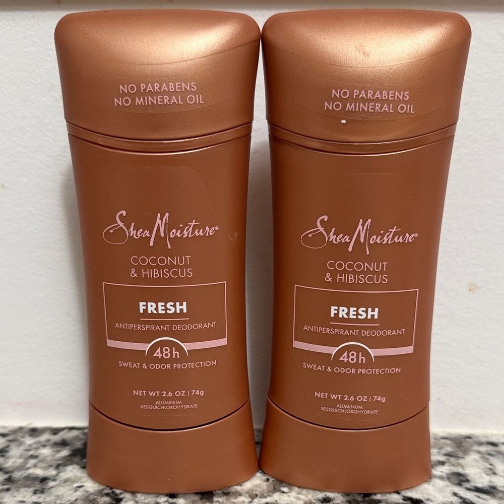 2X SheaMoisture Coconut & Hibiscus Deodorant